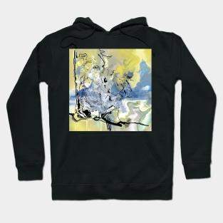 visaquarelle acuarela watercolor art in architectural style concept ecopop Hoodie